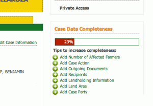 Case Data Completeness